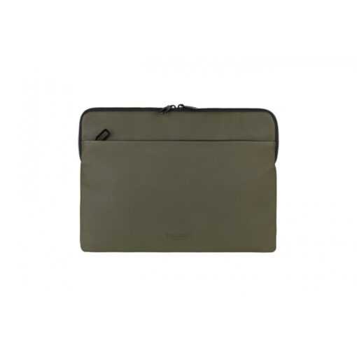 Cover Neoprene in tessuto gommato con tasca colore Verde Militare MacBook 13-14" - Nuovo