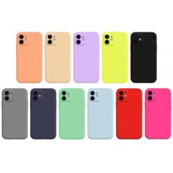 Cover morbida silicone Soft Touch per iPhone  (con o senza magsafe) - Nuovo