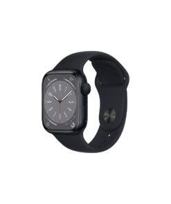 Apple Watch Serie 8 45mm | GPS | Cassa alluminio nera | Cinturino nero - Ricondizionato