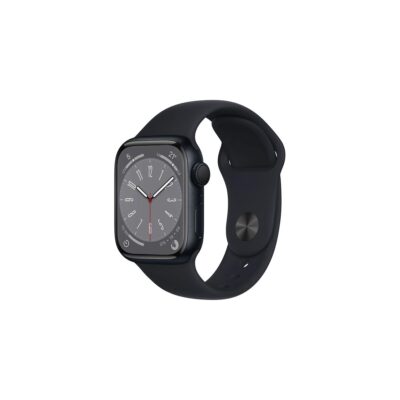 Apple Watch Serie 8 45mm | GPS | Cassa alluminio nera | Cinturino nero - Ricondizionato