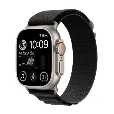 Apple Watch Ultra 2 49mm | GPS+Cellular | Cassa Titanio | Blue Alpine Loop l - Nuovo