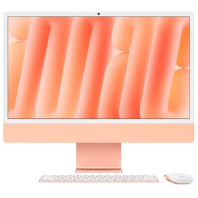 iMac 24" 4.5K M1 | 2 TBT3 + 2 USB-C | Ram 16Gb | Arancione - Ricondizionato