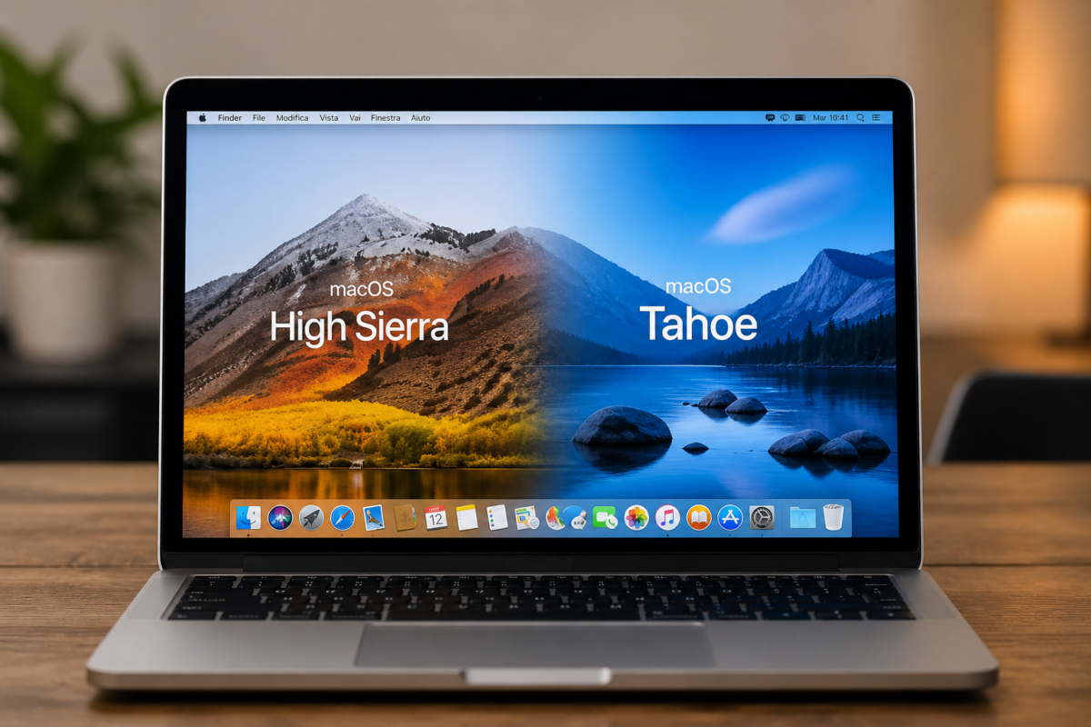 aggiornare MacBook iMac intel