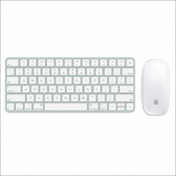 Kit Magic Mouse 2 Argento + Magic Keybaord 2 ( Colori Misti ) layout Internazionale - Nuovo