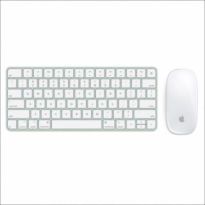 Kit Magic Mouse 2 Argento + Magic Keybaord 2 ( Colori Misti ) layout Internazionale - Nuovo